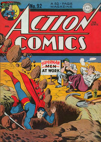 Cover Thumbnail for Action Comics (DC, 1938 series) #92