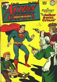 Cover Thumbnail for Action Comics (DC, 1938 series) #110