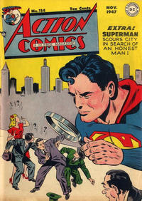 Cover Thumbnail for Action Comics (DC, 1938 series) #114