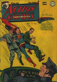 Cover Thumbnail for Action Comics (DC, 1938 series) #124