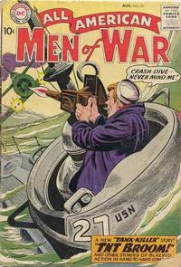 Cover for All-American Men of War (DC, 1952 series) #72