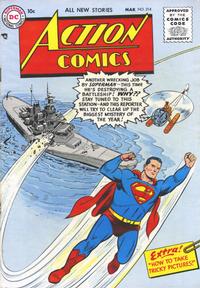 Cover Thumbnail for Action Comics (DC, 1938 series) #214