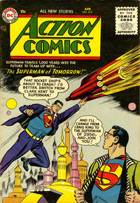 Cover Thumbnail for Action Comics (DC, 1938 series) #215