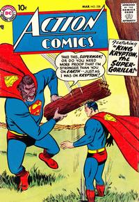 Cover Thumbnail for Action Comics (DC, 1938 series) #238