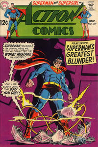 Cover Thumbnail for Action Comics (DC, 1938 series) #369