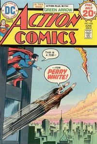 Cover for Action Comics (DC, 1938 series) #436