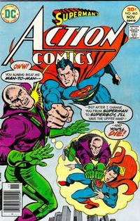 Cover for Action Comics (DC, 1938 series) #465