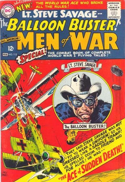 Cover for All-American Men of War (DC, 1952 series) #113