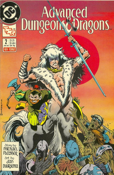 Cover for Advanced Dungeons & Dragons Comic Book (DC, 1988 series) #2 [Direct]