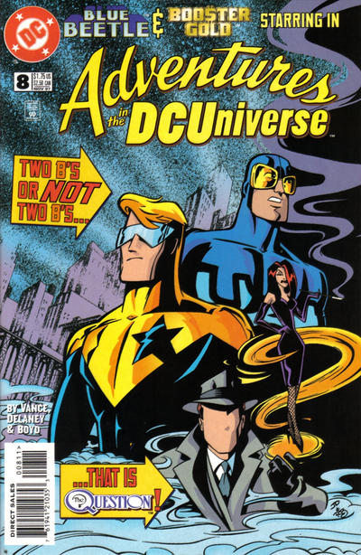Cover for Adventures in the DC Universe (DC, 1997 series) #8 [Direct Sales]