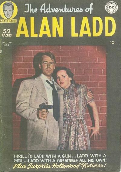Cover for The Adventures of Alan Ladd (DC, 1949 series) #2