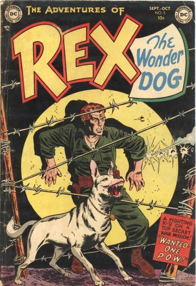 Cover for The Adventures of Rex the Wonder Dog (DC, 1952 series) #5