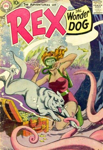 Cover for The Adventures of Rex the Wonder Dog (DC, 1952 series) #42
