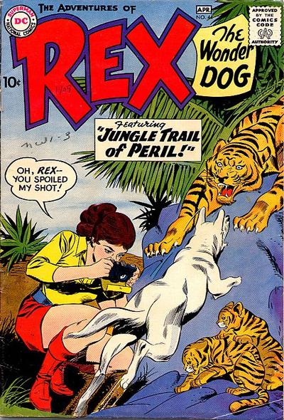 Cover for The Adventures of Rex the Wonder Dog (DC, 1952 series) #44
