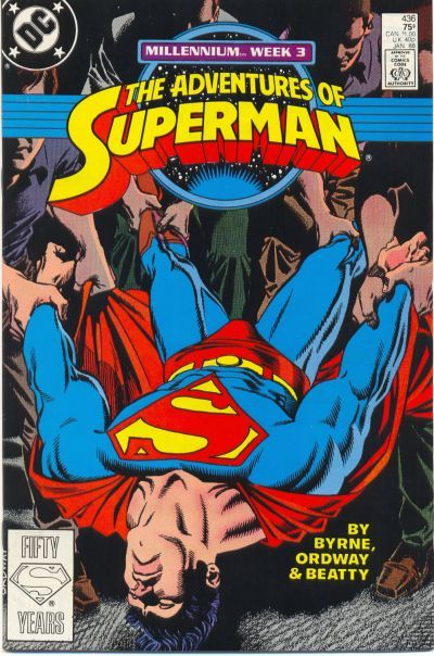 Cover for Adventures of Superman (DC, 1987 series) #436 [Direct]