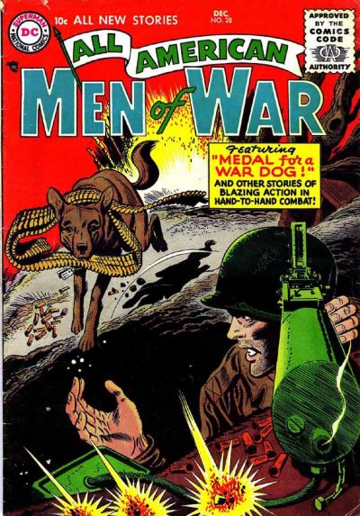 Cover for All-American Men of War (DC, 1952 series) #28