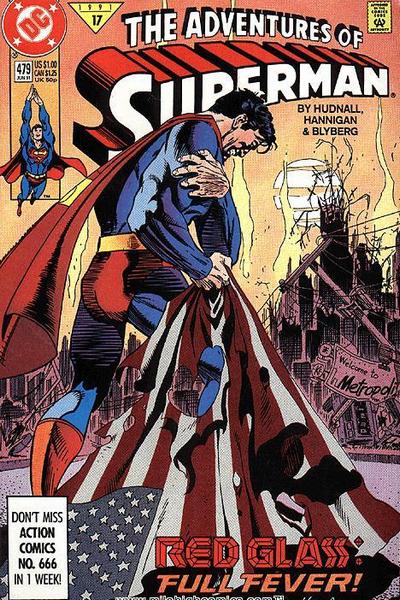Cover for Adventures of Superman (DC, 1987 series) #479 [Direct]