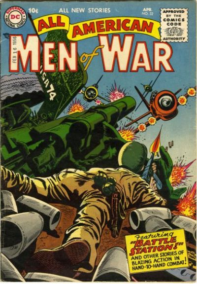 Cover for All-American Men of War (DC, 1952 series) #32