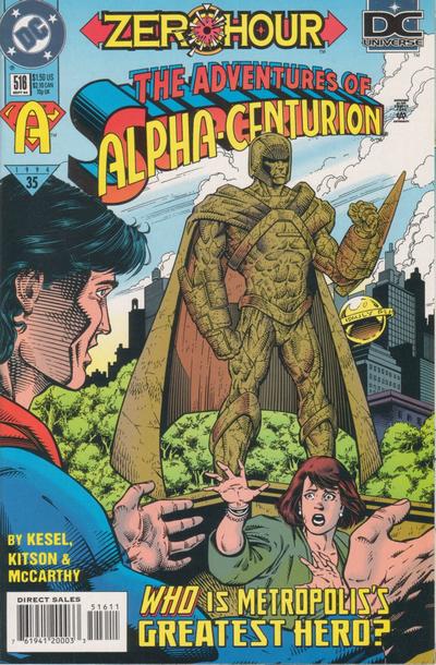 Cover for Adventures of Superman (DC, 1987 series) #516 [Direct Sales]
