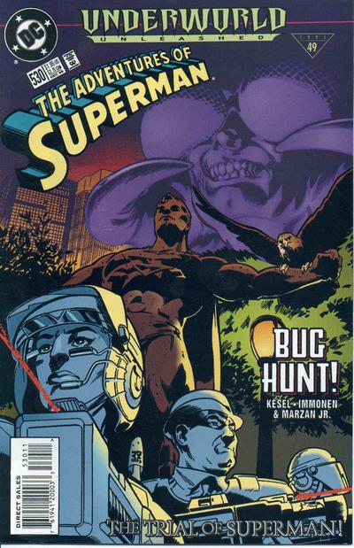 Cover for Adventures of Superman (DC, 1987 series) #530 [Direct Sales]