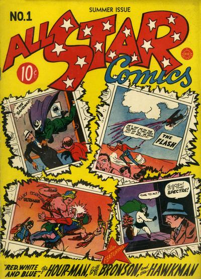 Cover for All-Star Comics (DC, 1940 series) #1