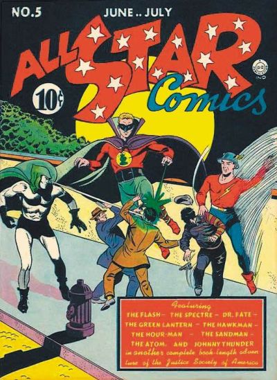 Cover for All-Star Comics (DC, 1940 series) #5