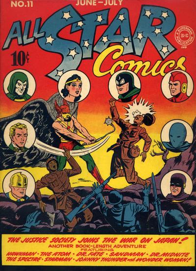 Cover for All-Star Comics (DC, 1940 series) #11