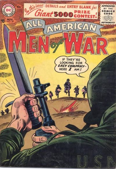 Cover for All-American Men of War (DC, 1952 series) #39