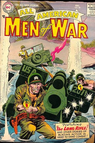 Cover for All-American Men of War (DC, 1952 series) #40