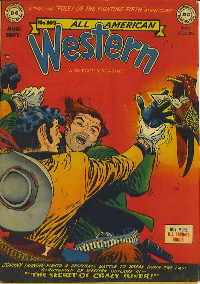Cover for All-American Western (DC, 1948 series) #109