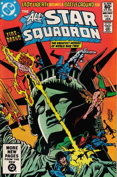 Cover for All-Star Squadron (DC, 1981 series) #5 [Direct]