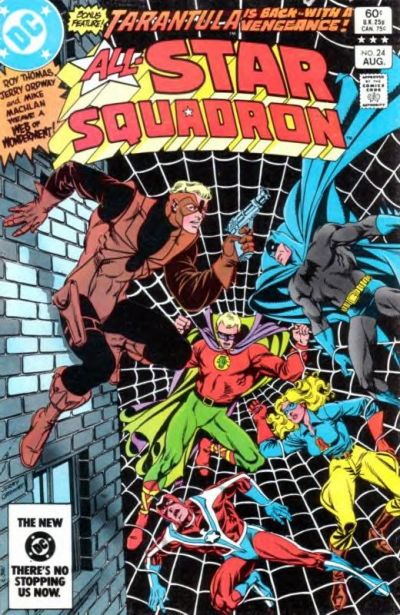 Cover for All-Star Squadron (DC, 1981 series) #24 [Direct]