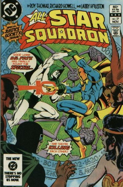 Cover for All-Star Squadron (DC, 1981 series) #27 [Direct]