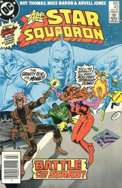 Cover for All-Star Squadron (DC, 1981 series) #43 [Canadian]