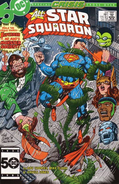 Cover for All-Star Squadron (DC, 1981 series) #53 [Direct]