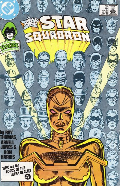 Cover for All-Star Squadron (DC, 1981 series) #59 [Direct]