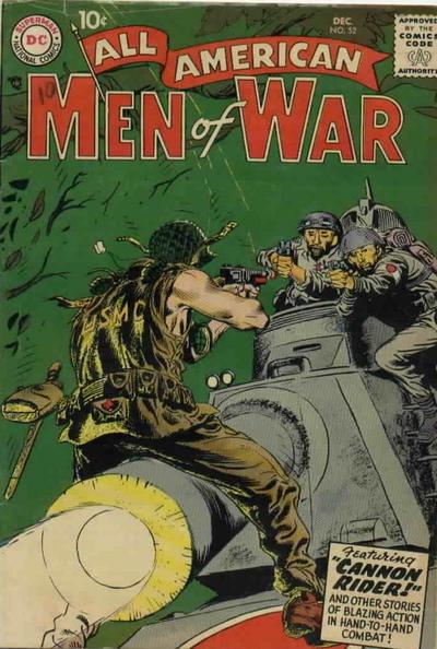 Cover for All-American Men of War (DC, 1952 series) #52