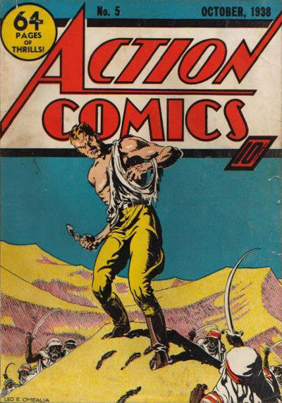 Cover for Action Comics (DC, 1938 series) #5
