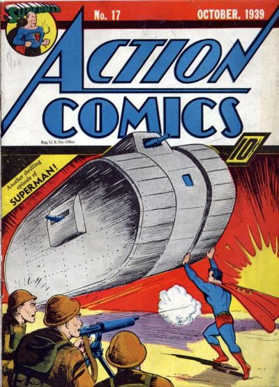 Cover for Action Comics (DC, 1938 series) #17