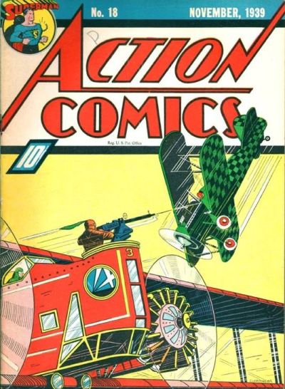 Cover for Action Comics (DC, 1938 series) #18