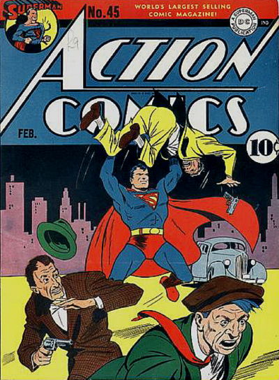 Cover for Action Comics (DC, 1938 series) #45