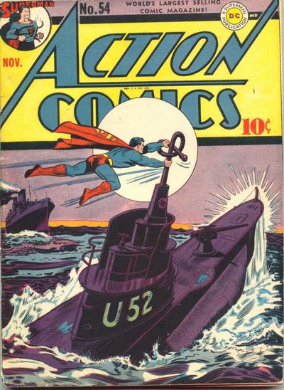 Cover for Action Comics (DC, 1938 series) #54