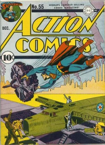 Cover for Action Comics (DC, 1938 series) #55