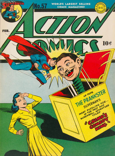 Cover for Action Comics (DC, 1938 series) #57