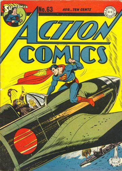 Cover for Action Comics (DC, 1938 series) #63