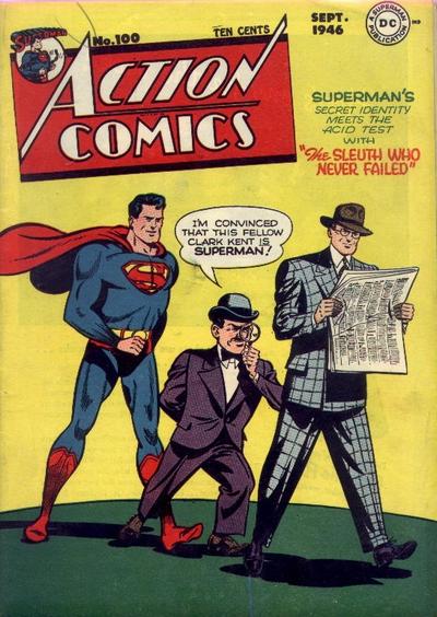Cover for Action Comics (DC, 1938 series) #100