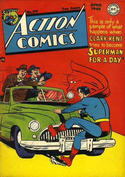 Cover for Action Comics (DC, 1938 series) #119