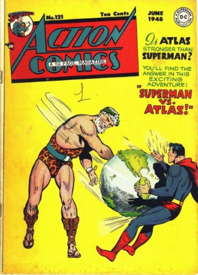 Cover for Action Comics (DC, 1938 series) #121