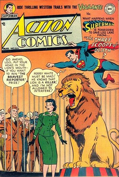 Cover for Action Comics (DC, 1938 series) #166