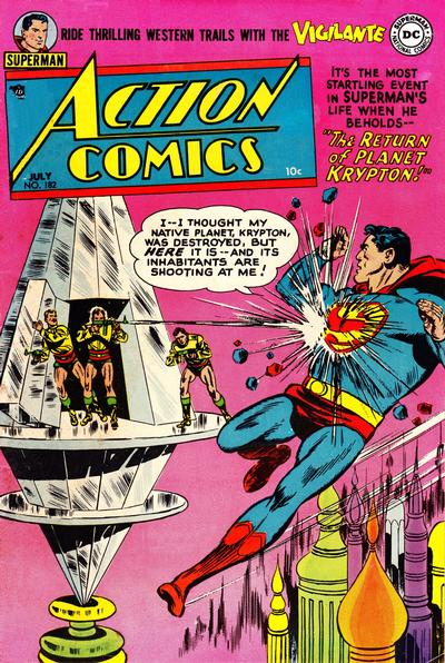 Cover for Action Comics (DC, 1938 series) #182